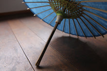 Load image into Gallery viewer, Mame(Mini) Japanese Umbrella [Ittetsu white indigo dye]
