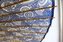 画像をギャラリービューアに読み込む, 蛇の目傘【和傘柄　青 】 - 和傘CASA
