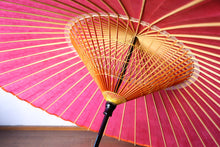 画像をギャラリービューアに読み込む, 蛇の目傘【ピンク】 - 和傘CASA
